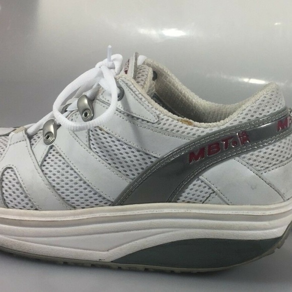 MBT Sport Walking Shoe Women 7.5 White 37 2/3 EU